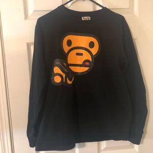 Bape milo hot dog shirt men’s medium